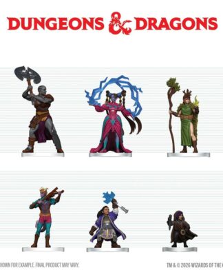 D&D Icons of the Realms Minifiguren Spielerhandbuch - Zauber & Stahl Starter-Set 20 cm