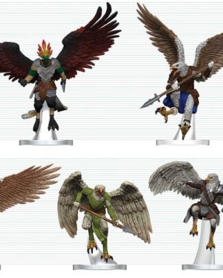 D&D Icons of the Realms Minifiguren Aarakocra-Schwarm 20 cm
