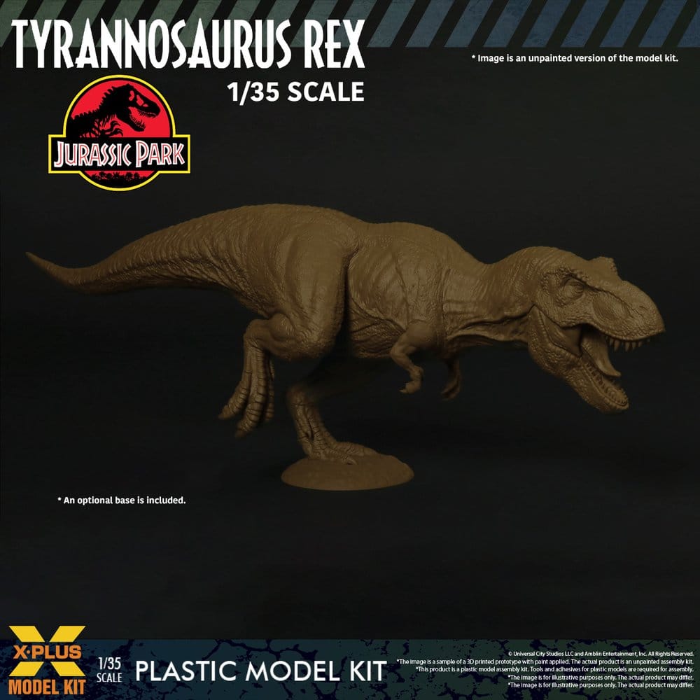 Jurassic Park Plastic Model Kit 1/35 Tyrannosaurus Rex 42 cm – Bild 3