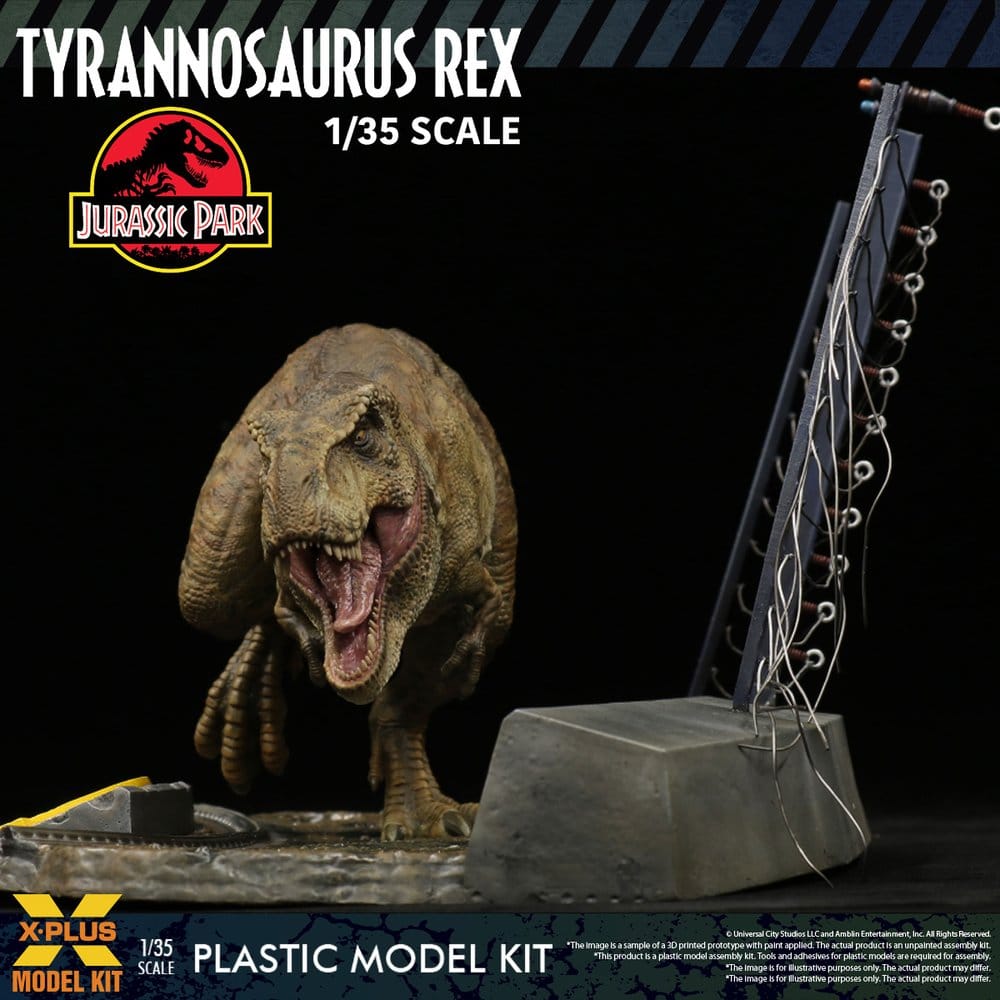 Jurassic Park Plastic Model Kit 1/35 Tyrannosaurus Rex 42 cm – Bild 10