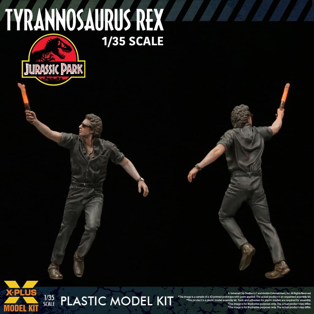 Jurassic Park Plastic Model Kit 1/35 Tyrannosaurus Rex 42 cm – Bild 13