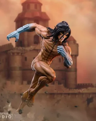 Attack On Titan Eren Titan Form 1/10 Super Figure Collection Statue
