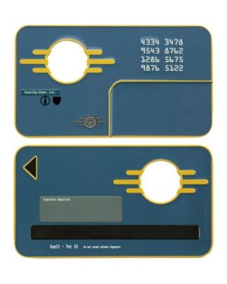 Fallout Replik Vault Security Keycard Limited Edition