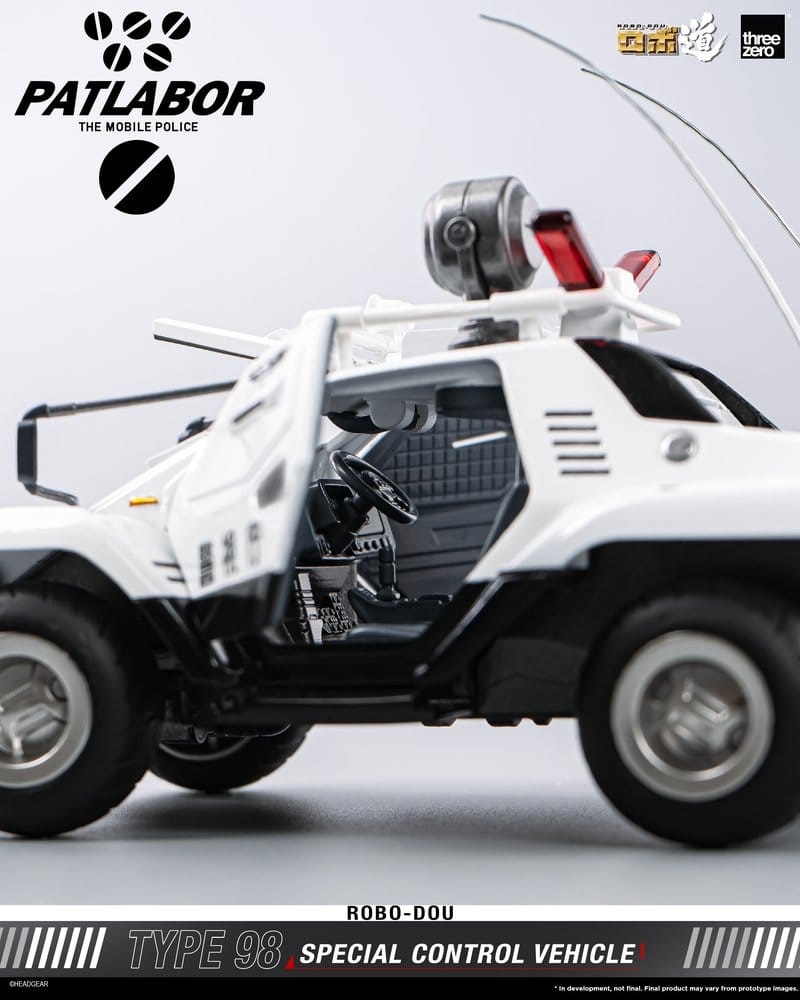 Mobile Police Patlabor ROBO-DOU Typ 98 Spezielles Kontrollfahrzeug 10 cm – Bild 14
