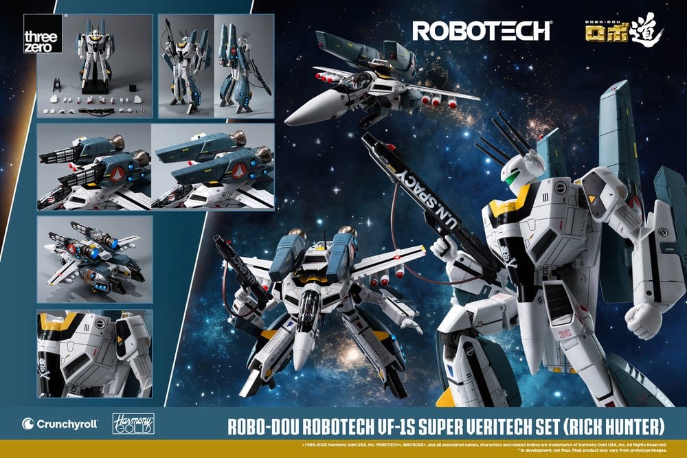 Robotech Robo-Dou Actionfigur VF-1S Super Veritech Set (Rick Hunter) 20 cm – Bild 2