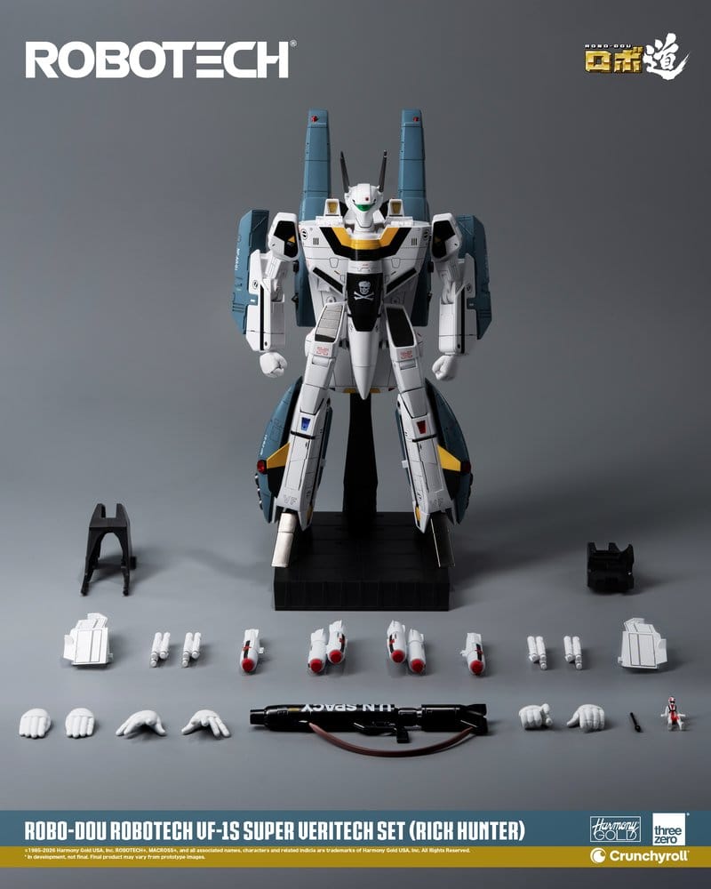 Robotech Robo-Dou Actionfigur VF-1S Super Veritech Set (Rick Hunter) 20 cm – Bild 3