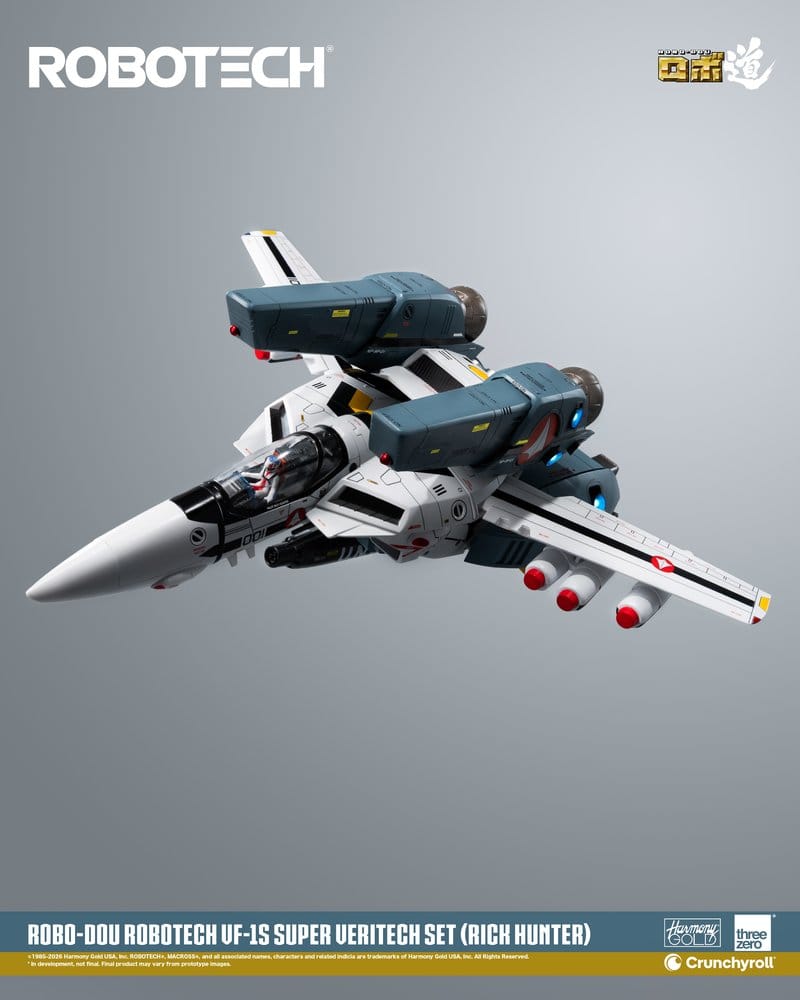 Robotech Robo-Dou Actionfigur VF-1S Super Veritech Set (Rick Hunter) 20 cm – Bild 7