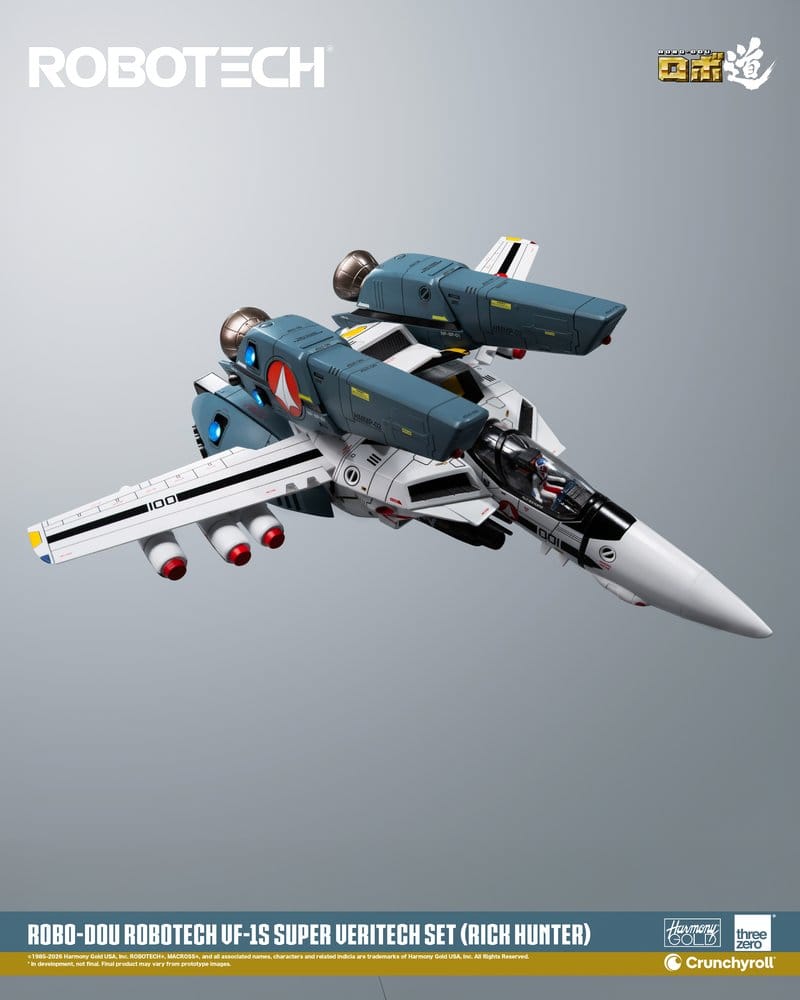Robotech Robo-Dou Actionfigur VF-1S Super Veritech Set (Rick Hunter) 20 cm – Bild 8