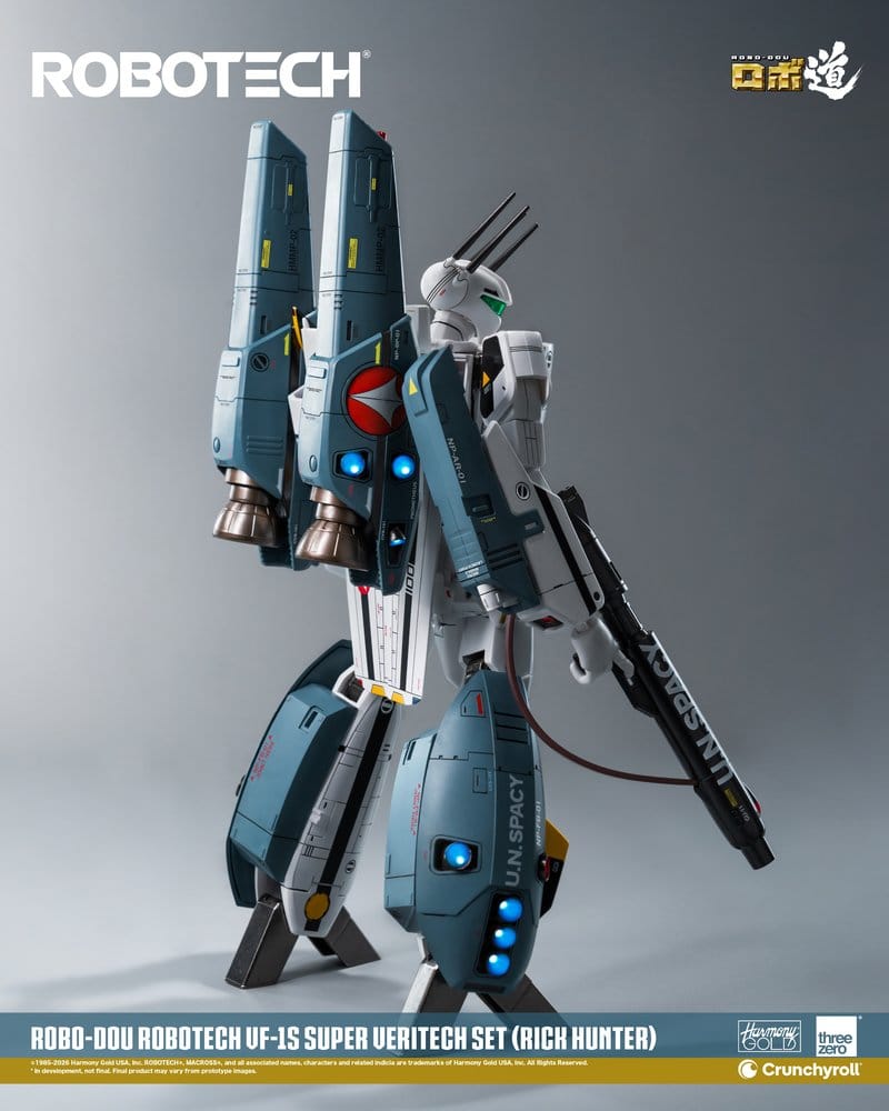 Robotech Robo-Dou Actionfigur VF-1S Super Veritech Set (Rick Hunter) 20 cm – Bild 15