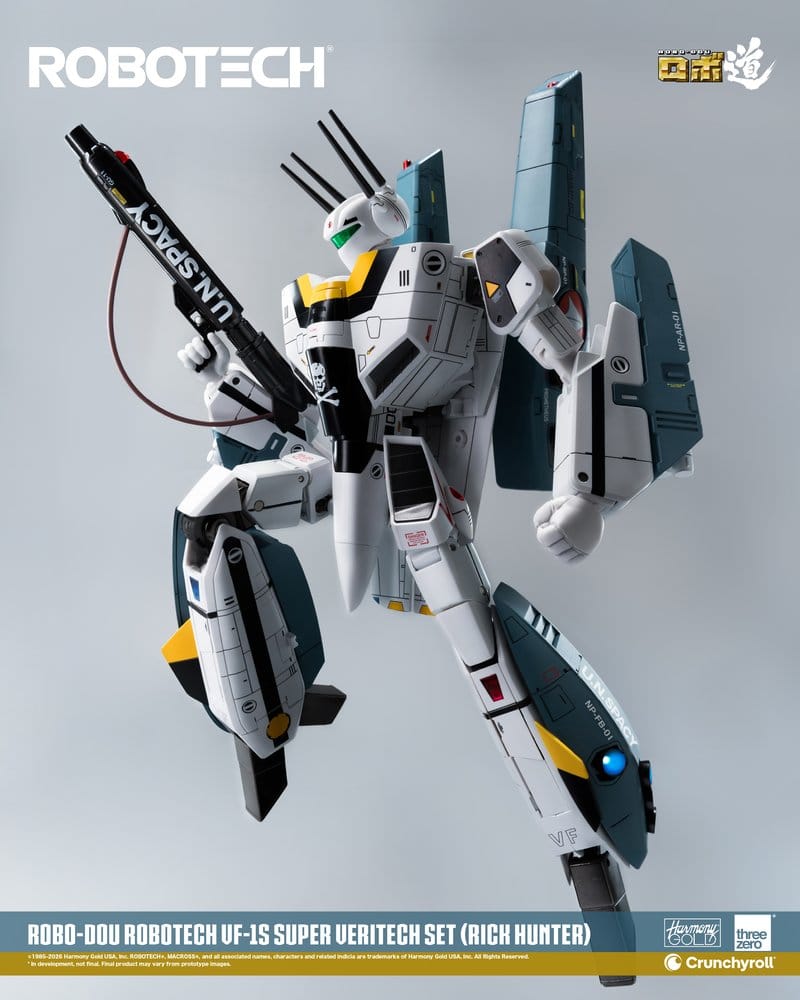 Robotech Robo-Dou Actionfigur VF-1S Super Veritech Set (Rick Hunter) 20 cm – Bild 18