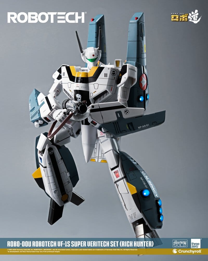 Robotech Robo-Dou Actionfigur VF-1S Super Veritech Set (Rick Hunter) 20 cm – Bild 19