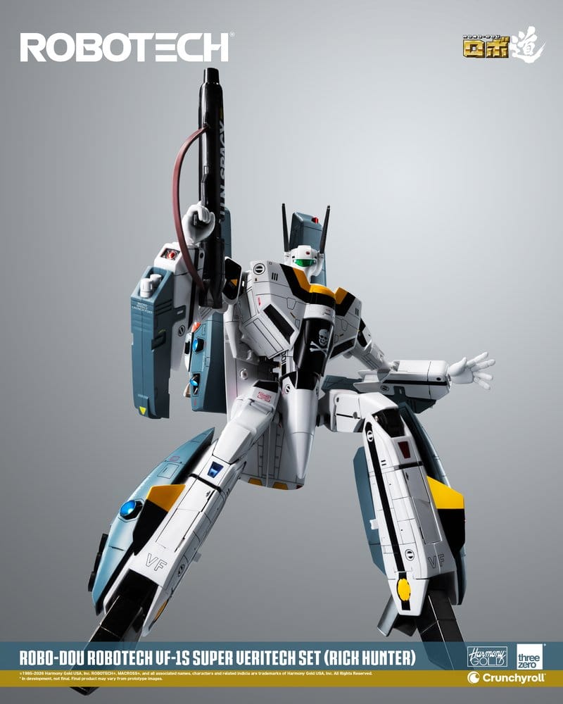 Robotech Robo-Dou Actionfigur VF-1S Super Veritech Set (Rick Hunter) 20 cm – Bild 20