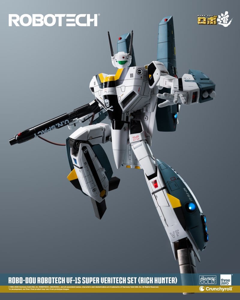 Robotech Robo-Dou Actionfigur VF-1S Super Veritech Set (Rick Hunter) 20 cm – Bild 21
