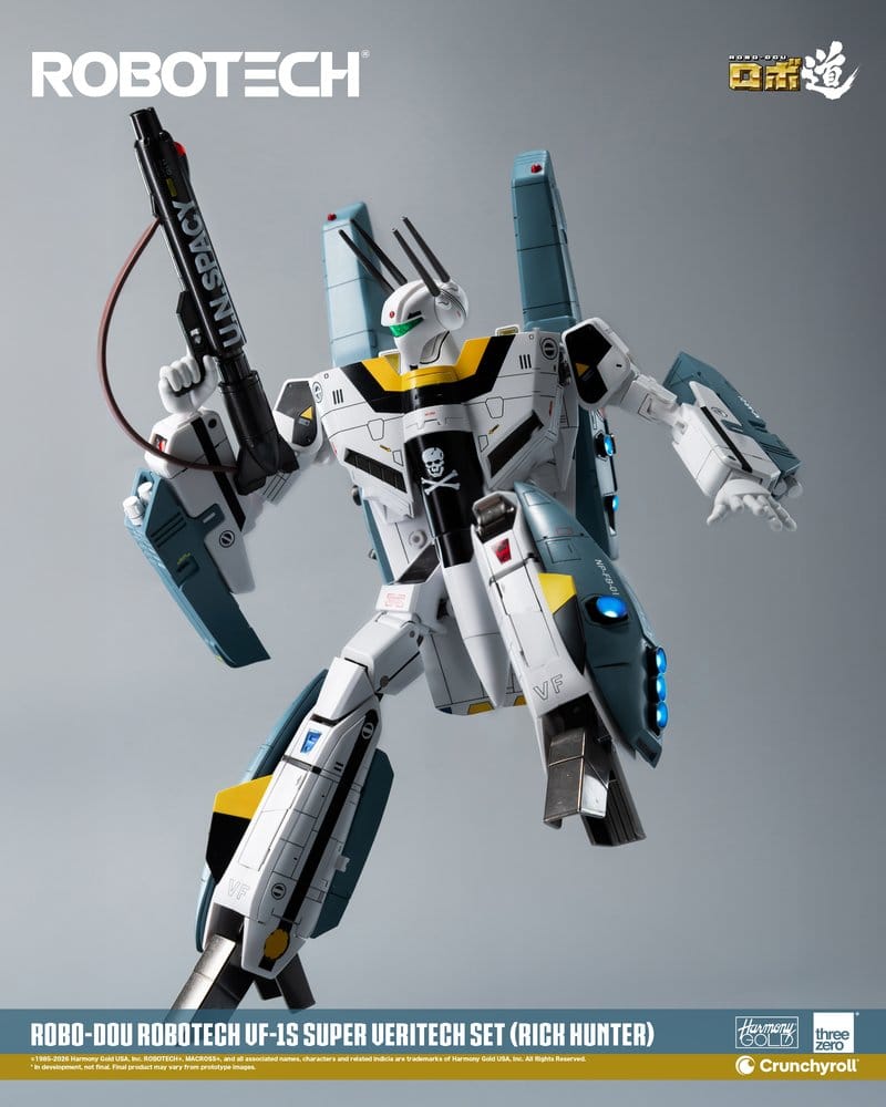 Robotech Robo-Dou Actionfigur VF-1S Super Veritech Set (Rick Hunter) 20 cm – Bild 22