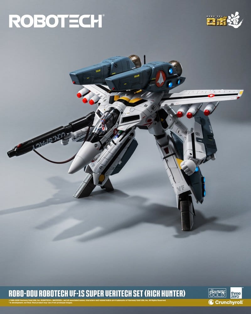 Robotech Robo-Dou Actionfigur VF-1S Super Veritech Set (Rick Hunter) 20 cm – Bild 23