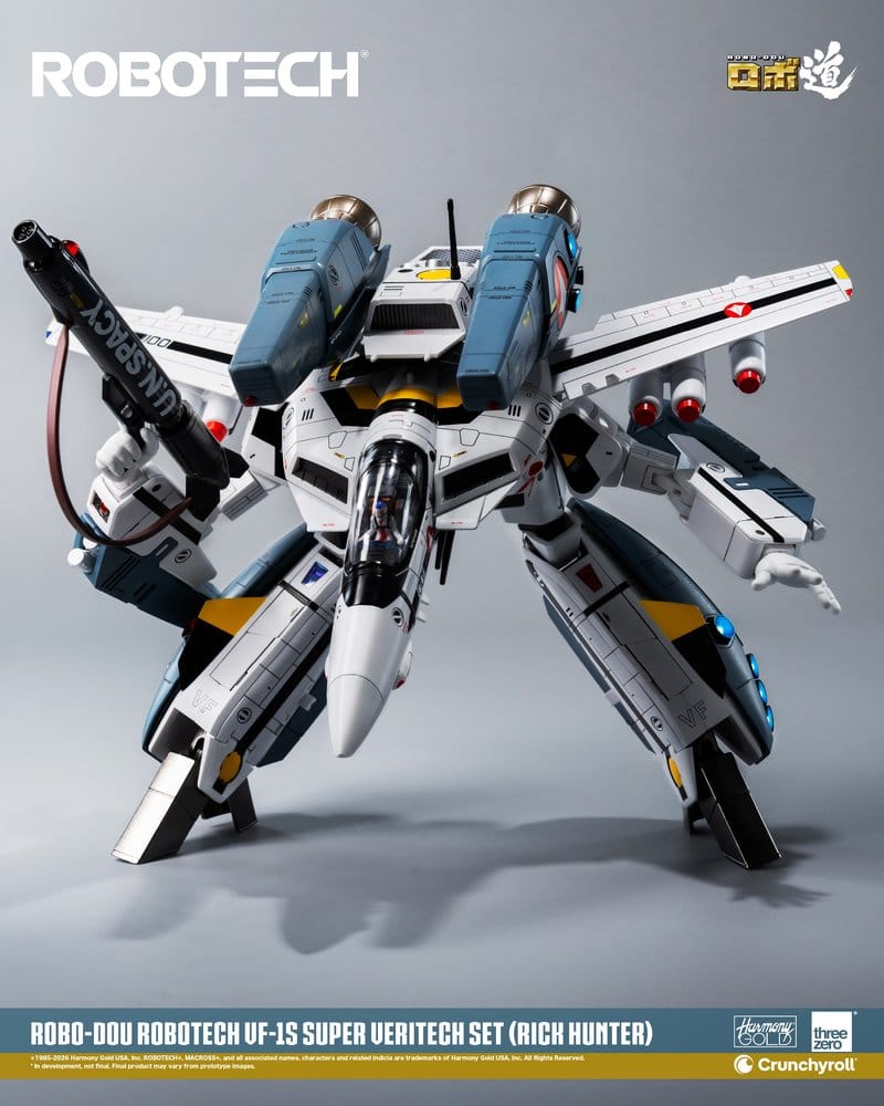 Robotech Robo-Dou Actionfigur VF-1S Super Veritech Set (Rick Hunter) 20 cm – Bild 24
