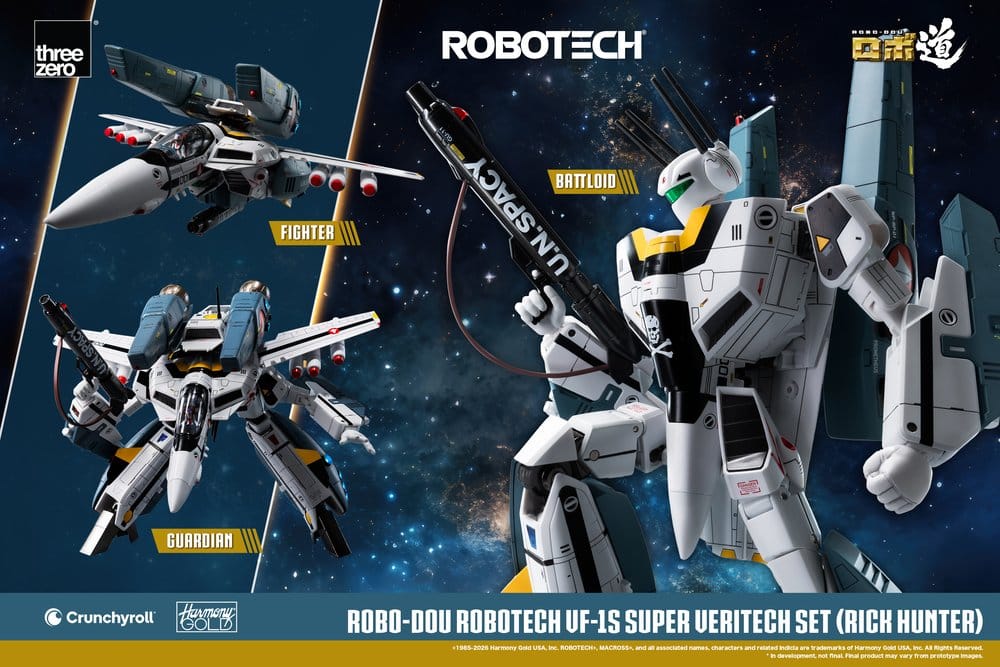 Robotech Robo-Dou Actionfigur VF-1S Super Veritech Set (Rick Hunter) 20 cm – Bild 25
