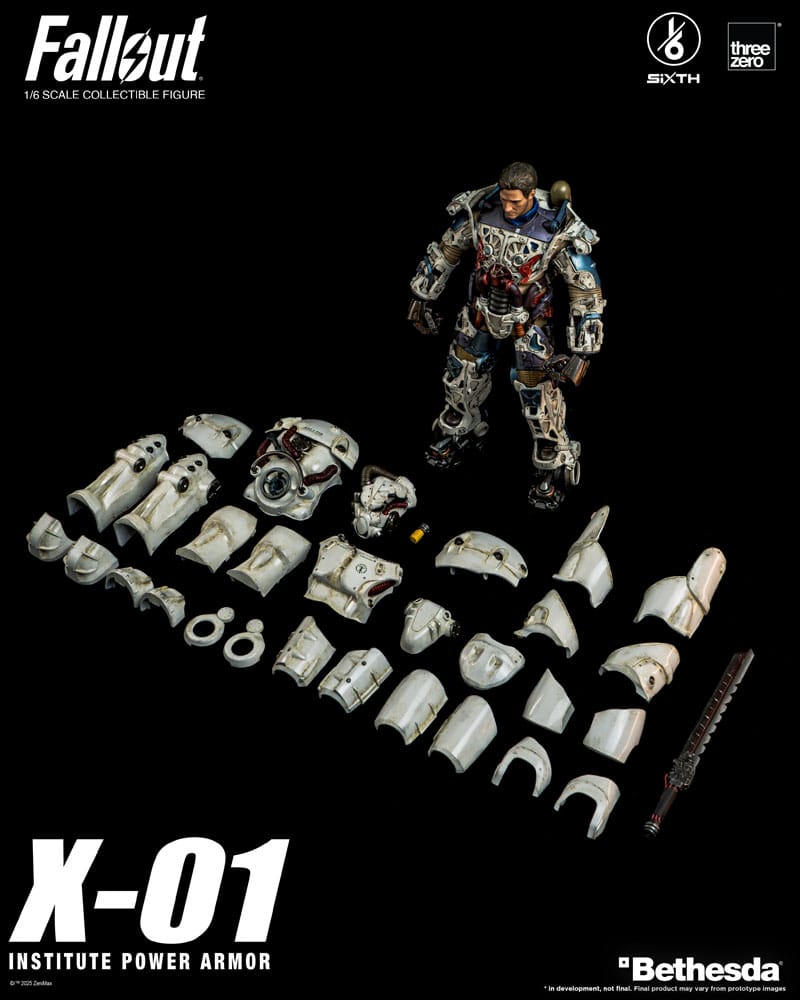 Fallout Actionfigur 1/6 X-01 Institute Power Armor 37 cm – Bild 2