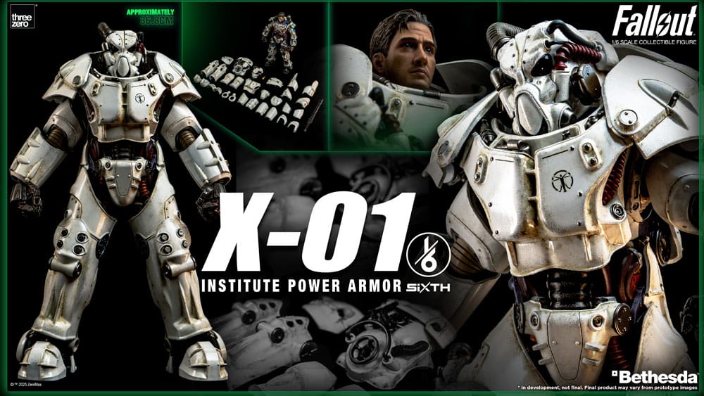 Fallout Actionfigur 1/6 X-01 Institute Power Armor 37 cm – Bild 18