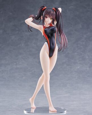 Date A Live Swimsuit Silhouette PVC Figur 1/7 Kurumi Tokisaki Swimwear Ver. 24 cm