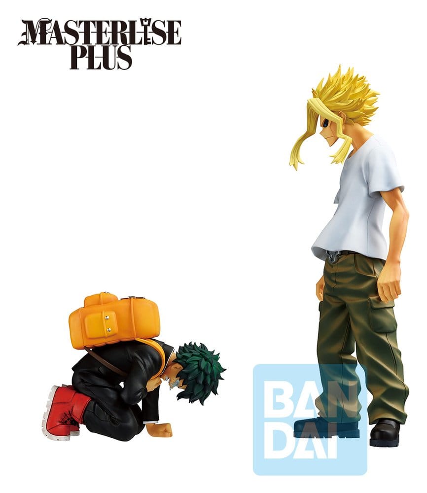My Hero Academia Ichibansho Masterlise Plus PVC Figur Izuku Midoriya & All Might 27 cm