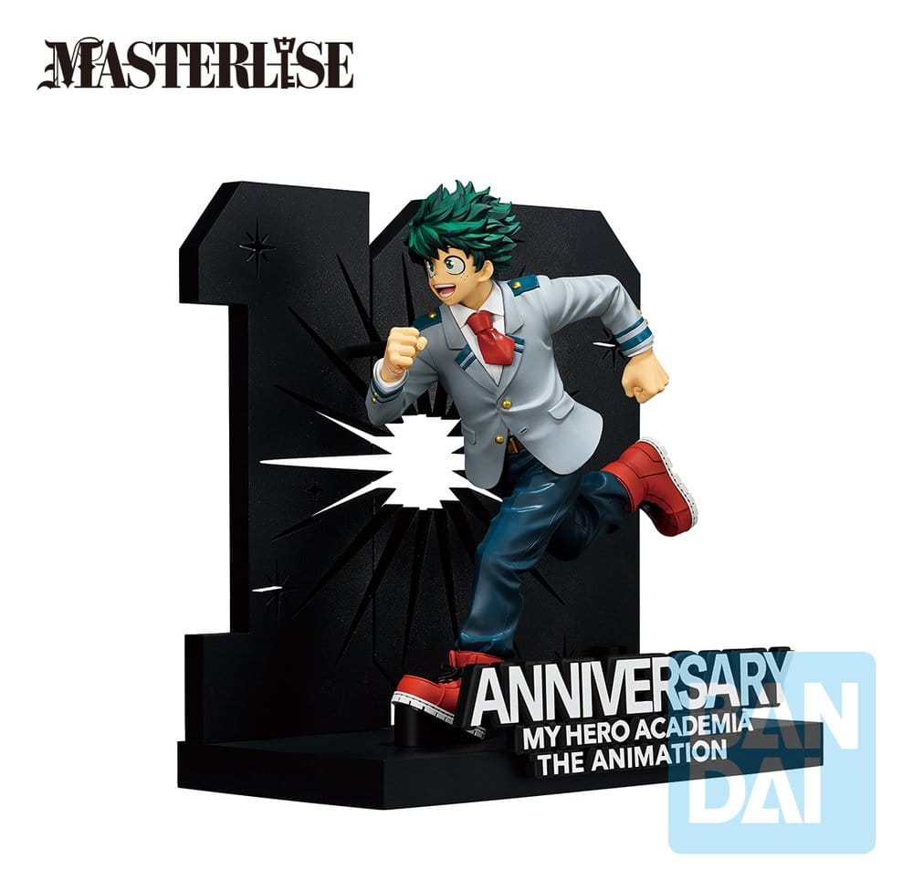 My Hero Academia Ichibansho Masterlise PVC Figur Izuku Midoriya -10th Anniversary- 21 cm – Bild 2