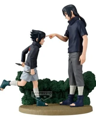 Naruto Shippuden Memorable Saga PVC-Figur Sasuke Uchiha & Itachi Uchiha 14 cm