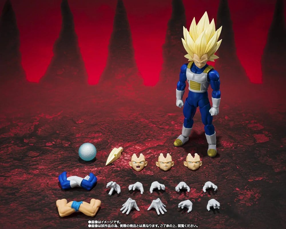 Dragon Ball Daima S.H.Figuarts Actionfigur Super Saiyan 3 Vegeta 15 cm – Bild 2
