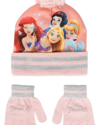 Disney Princess 2er-Set Beanie & Handschuhe