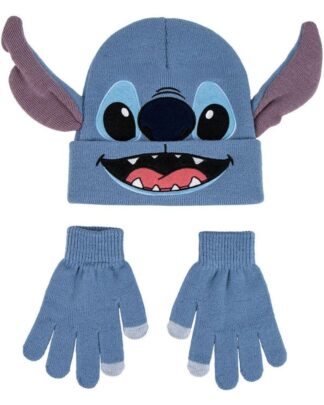 Lilo & Stitch 2er-Set Beanie & Handschuhe Stitch