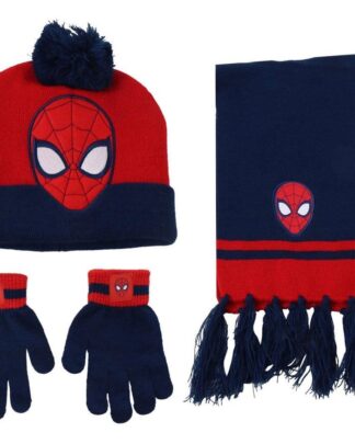 Marvel 3er-Set Beanie, Schal & Handschuhe Spider-Man
