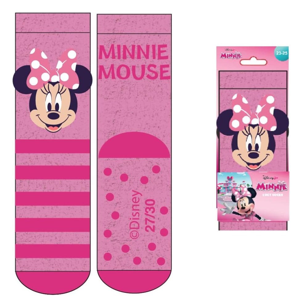 Disney Kuschelige Anti-Rutsch-Socken Minnie Mouse 27-34
