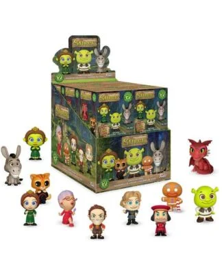 Shrek Mystery Minis Minifiguren 30th Anniversary 5 cm Display (12)