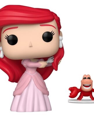 Arielle, die Meerjungfrau POP! Vinyl Figur S3 – Ariel with Sebastian 9 cm
