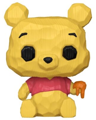 Winnie the Pooh POP! Animation Vinyl Figur Pooh (Whittled) 9 cm