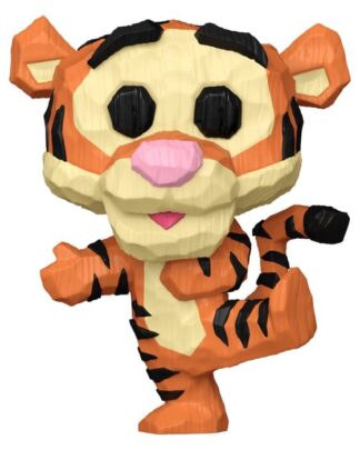 Winnie the Pooh POP! Animation Vinyl Figur Tigger (Whittled) 9 cm