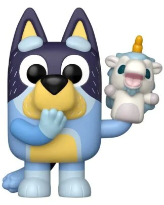 Bluey POP! Animation Vinyl Figur Bandit w/Unicourse 9 cm