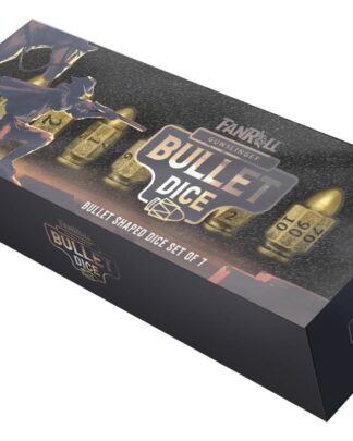 FanRoll Resin Bullet Poly Würfel Set Gunslinger (7)