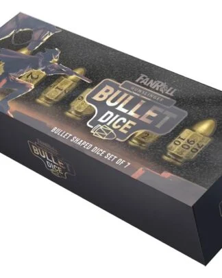 FanRoll Resin Bullet Poly Würfel Set Gunslinger (7)