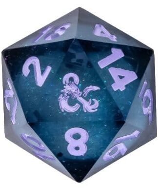 Dungeons & Dragons Mists of Ravenloft Würfel Oversized Liquid Core d20
