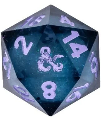 Dungeons & Dragons Mists of Ravenloft Würfel Oversized Liquid Core d20