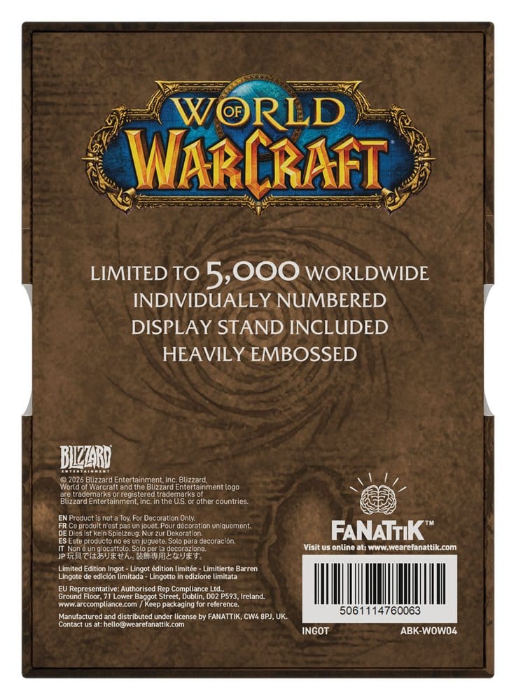World of Warcraft Metallbarren Cover Limited Edition – Bild 5