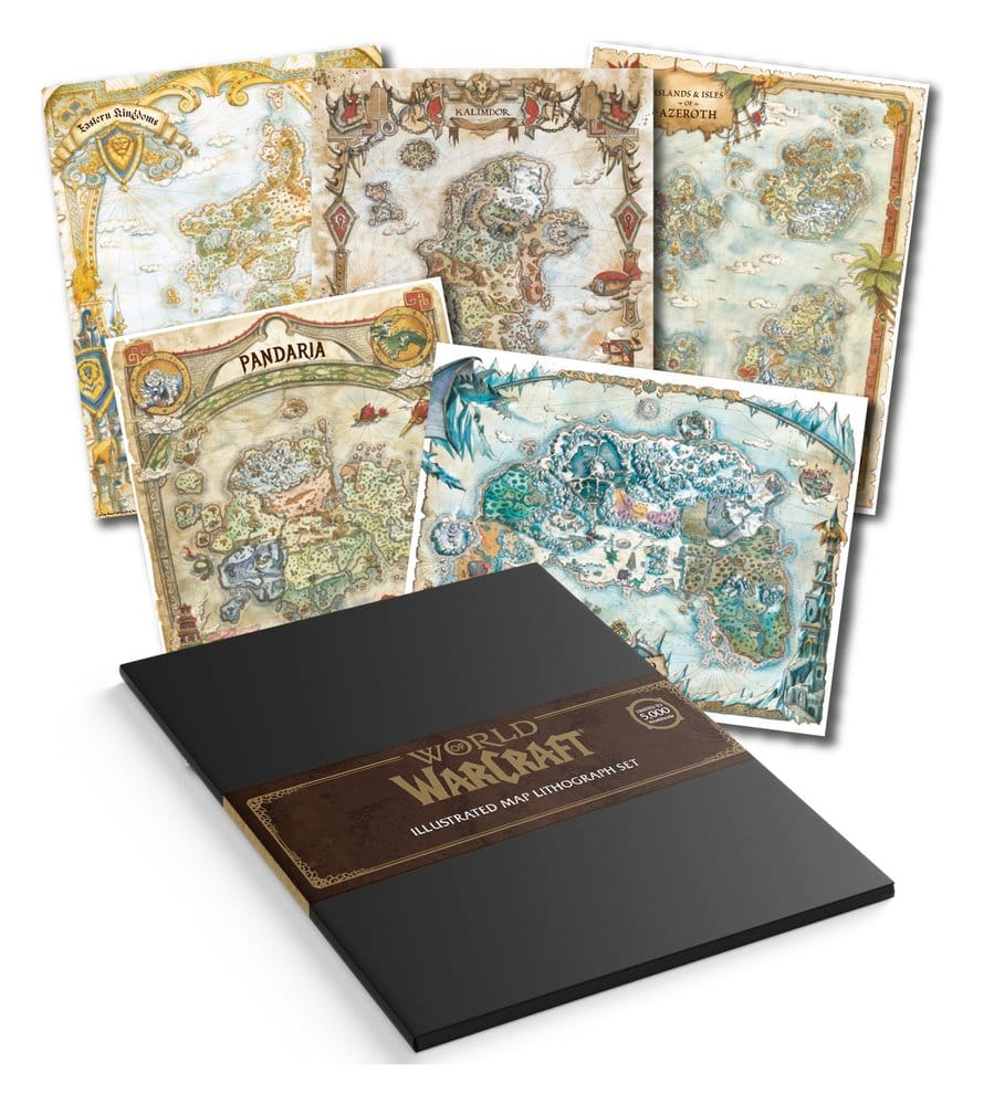 World of Warcraft Kunstdruck Set Limited Edition 42 x 30 cm