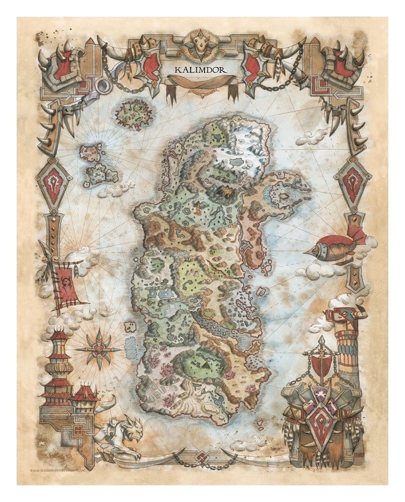 World of Warcraft Kunstdruck Set Limited Edition 42 x 30 cm – Bild 4