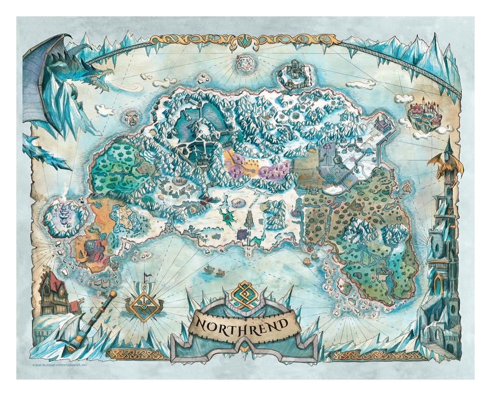 World of Warcraft Kunstdruck Set Limited Edition 42 x 30 cm – Bild 5