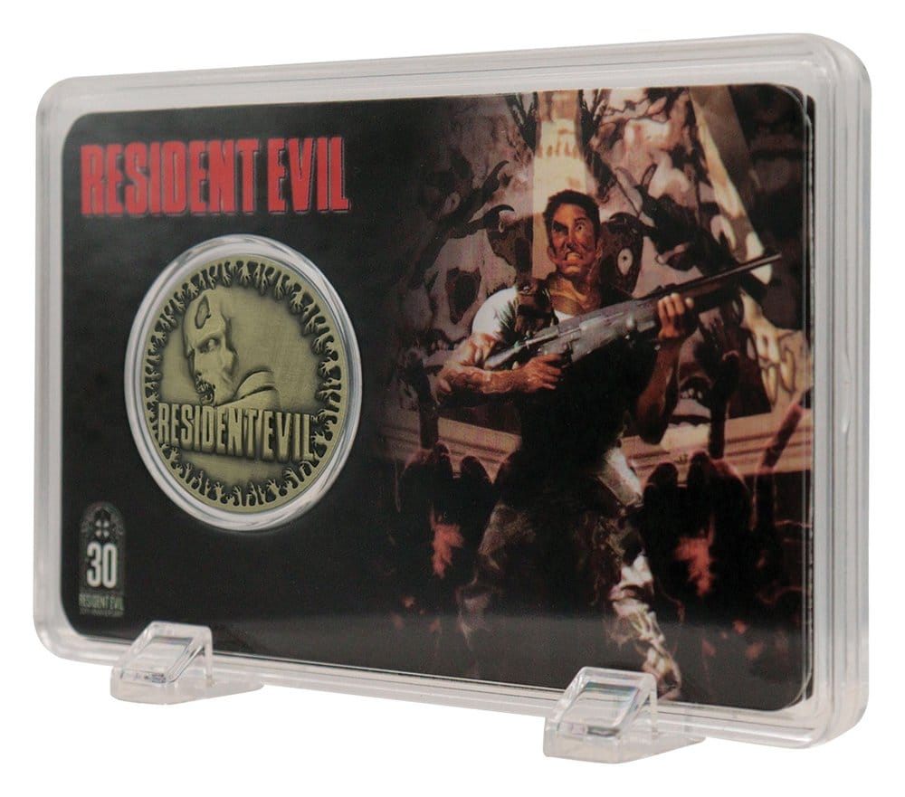 Resident Evil Sammelmünze 30th Anniversary Antique Brass Edition – Bild 6