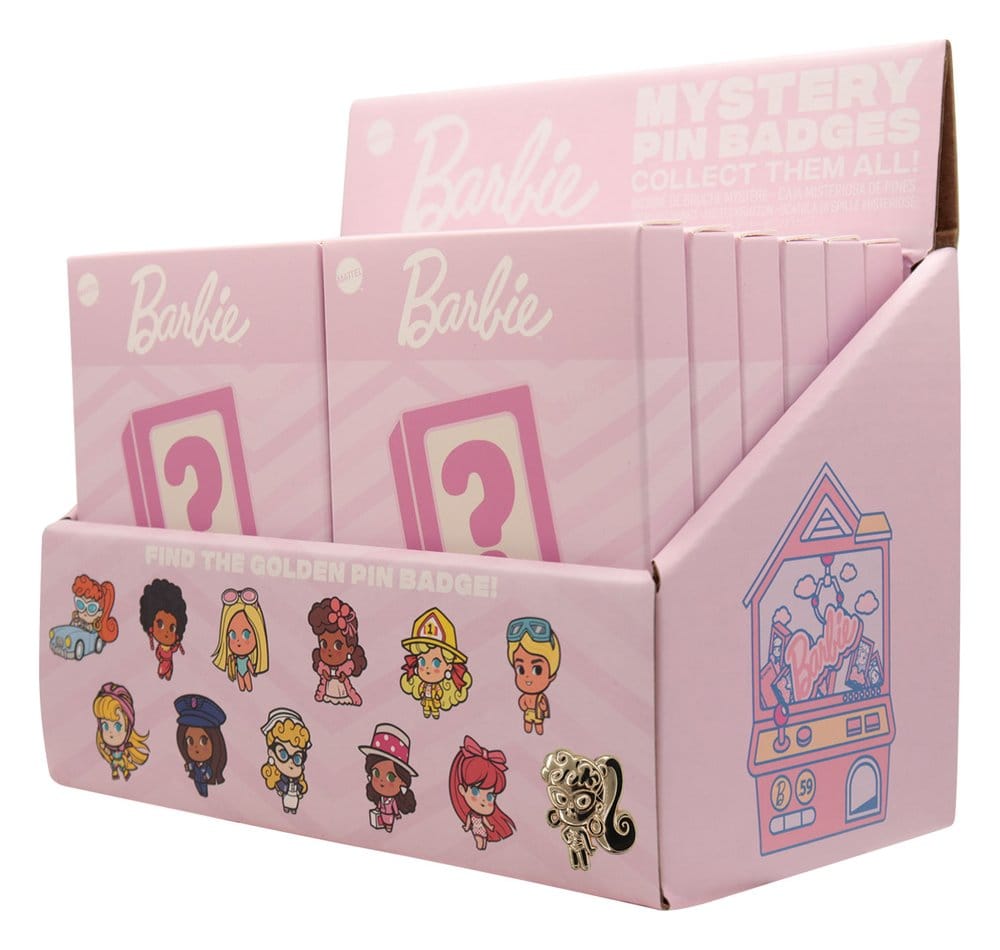 Barbie Mystery Ansteck-Pins Blind Box Display (12)