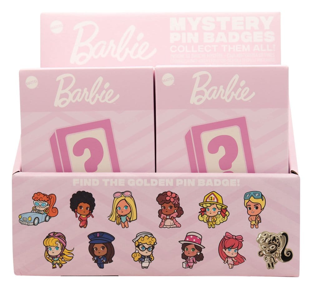 Barbie Mystery Ansteck-Pins Blind Box Display (12) – Bild 4