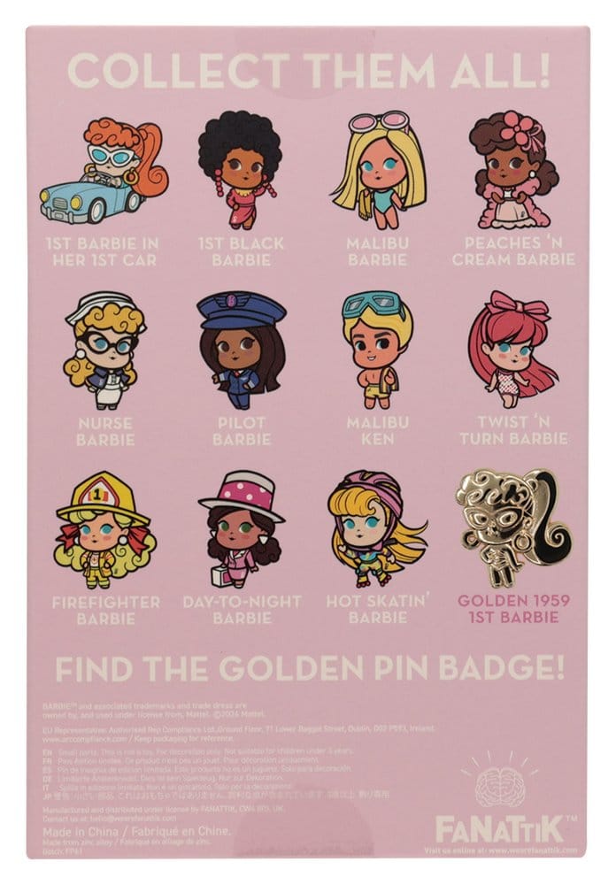 Barbie Mystery Ansteck-Pins Blind Box Display (12) – Bild 15