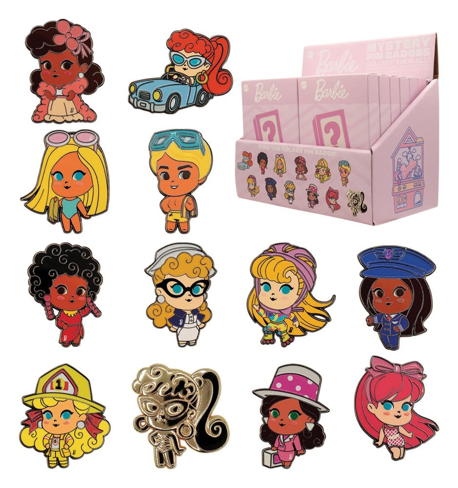 Barbie Mystery Ansteck-Pins Blind Box Display (12) – Bild 19